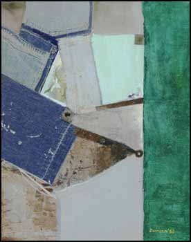 Collage with Bird by Alma Mary Duncan sold for $1,725