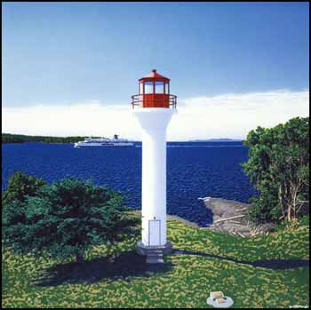 Georgina Point Lighthouse by Jim McKenzie sold for $5,850