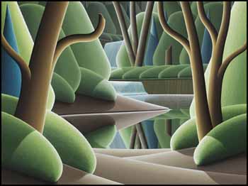 First You Turn Left, Then You Turn Right by Christian Deberdt sold for $5,265
