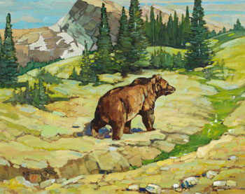 Grizzly Bear by Keith C. Smith sold for $1,375