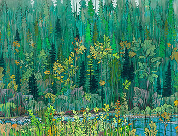 Fall on the Highwood by Edward William (Ted) Godwin vendu pour $17,500