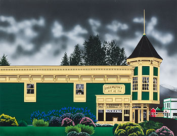 Tea House by David Allen Thauberger vendu pour $3,750