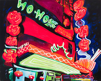 Noodle Palace by Tiko Kerr sold for $7,500