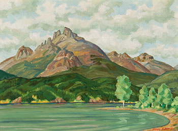 Arrow Lake B.C. by Paul Rand sold for $2,000