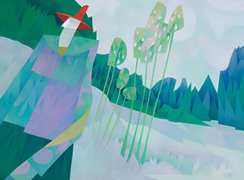 Dame au chapeau rouge by Claude Le Sauteur sold for $18,750