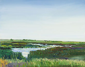 Marsh, Hot Afternoon by Greg Hardy sold for $3,125