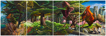 Stanley Park Statues by Drew Burnham vendu pour $73,250