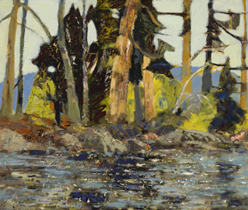 Landscape by Alexandra Luke vendu pour $5,938