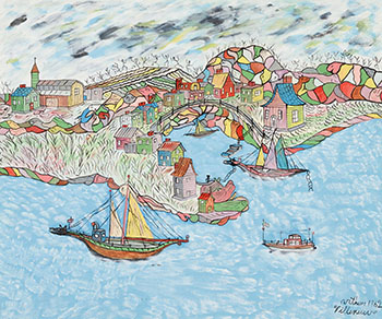 L'Anse enchantée by Arthur Villeneuve vendu pour $8,125