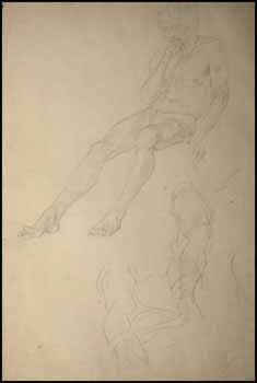 Male Figure Studies by Sir Stanley Spencer sold for $1,035