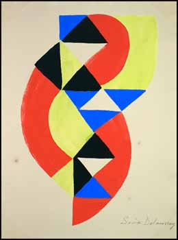 Untitled by Sonia Delaunay-Terk sold for $23,000