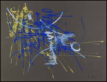 Electricité by Georges Mathieu sold for $21,060