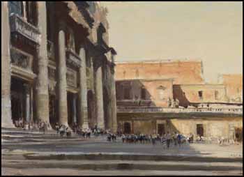 Outside St. Peter's, Rome by Edward Seago vendu pour $32,175