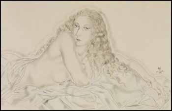 Reclining Nude by Léonard Tsuguharu Foujita sold for $32,175