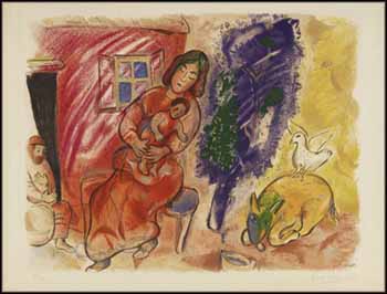 Maternité by After Marc Chagall sold for $8,260