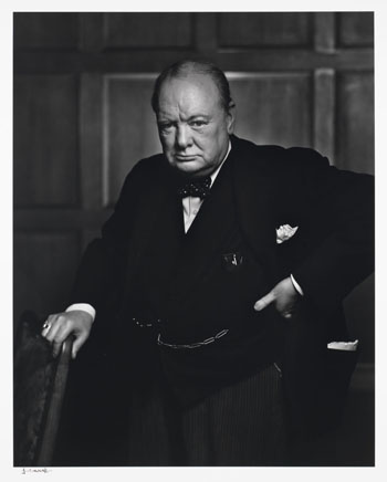 Winston Churchill by Yousuf Karsh sold for $11,800