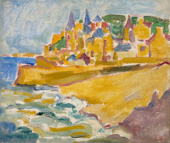 Les falaises by Louis Valtat sold for $6,250