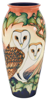 Owl Vase by Philip Gibson sold for $750