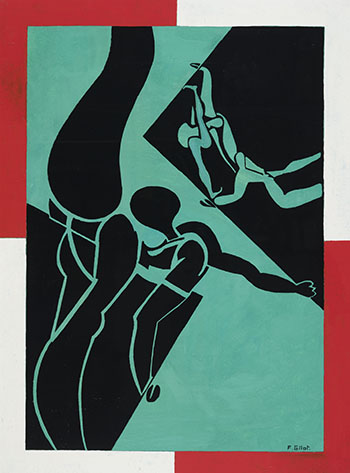 Fragile Balance by Françoise Gilot sold for $6,875