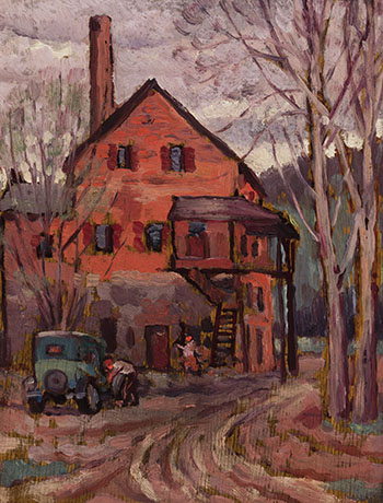 Old Mill, Hoggs Hollow by Attributed to Sir Frederick Grant Banting sold for $12,500
