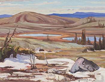 High Country in Central Labrador by Dr. Maurice Hall Haycock sold for $10,000