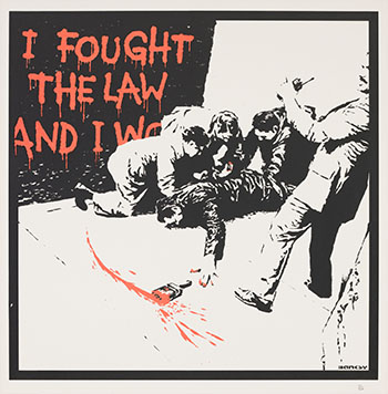 I Fought the Law by  Banksy vendu pour $49,250