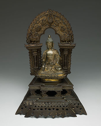 Nepalese Seated Figure of Buddha Akshobhya, 18th/19th Century by  Nepalese Art vendu pour $1,625