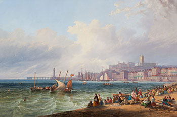 Margate, Kent by John Wilson Carmichael sold for $15,000