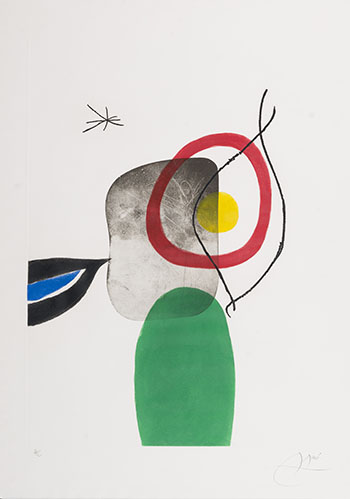 Tir à l'arc by Joan Miró vendu pour $16,250