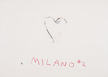 Milano #2 by Jim Dine sold for $5,000