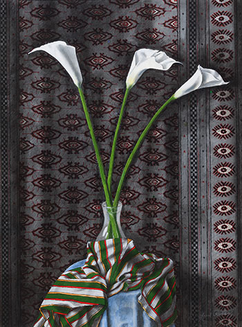Still Life with Calla Lilies by Frederick Joseph Ross vendu pour $4,375