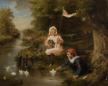 Naval Manoeuvres by George O'Neill sold for $750