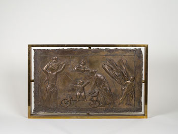 Studio per la famiglia nel lavoro by Giacomo Manzù sold for $7,500
