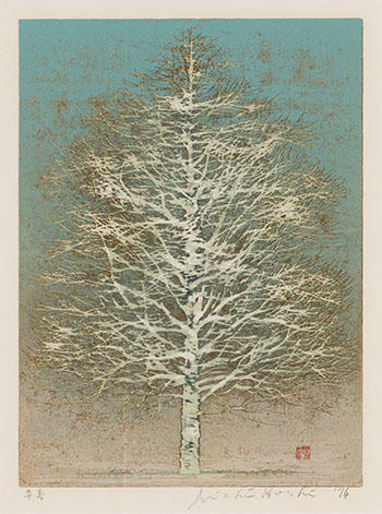 Early Spring by Joichi Hoshi sold for $2,250