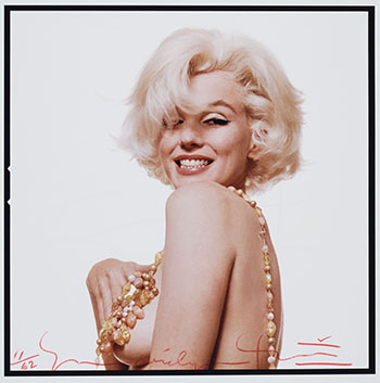 Marilyn (from The Last Sitting) by Bert Stern sold for $2,813