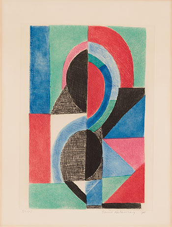 Untitled by Sonia Delaunay-Terk sold for $3,438