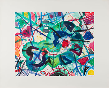 Trietto 5 (SFE-078RC) by Sam Francis vendu pour $6,250