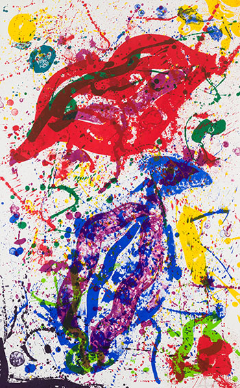 Untitled (Lembark 278; SF-329) by Sam Francis vendu pour $3,750