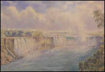 Niagara Falls by 19th Century Canadian School sold for $345