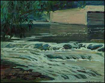 Abitibi Rapids by Mary Evelyn Wrinch sold for $2,300