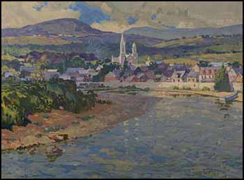 Baie St. Paul, Quebec by William Hughes Taylor sold for $2,875