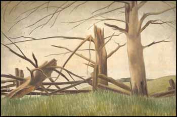 Dead Trees by Lawren Phillips Harris sold for $1,955