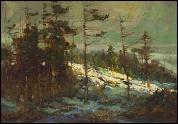 The Hillcrest in Winter by (Augustus) Frederick L. Kenderdine sold for $2,875