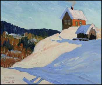 Snow Pattern, Burks Falls by Bernice Fenwick Martin sold for $1,380