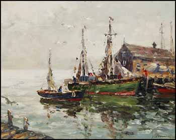 Marine, East Gloucester, Massachusetts by Joseph Giunta vendu pour $1,265