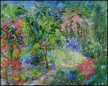 Vera Mortimer Lamb's Garden #3 by Irene Hoffar Reid sold for $3,738