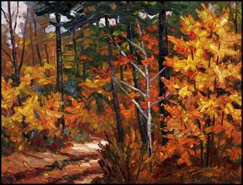 Forêt québécoise by Armand Tatossian sold for $14,950