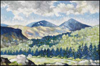 Summer Landscape by William Cruikshank sold for $585