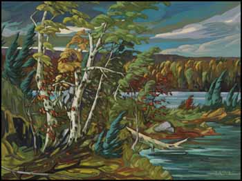 Nord de Shawinigan by Gaston Rebry sold for $7,020