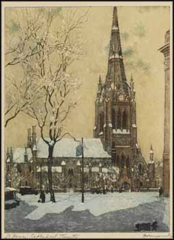 St. James Cathedral, Toronto by Nicholas Hornyansky sold for $750